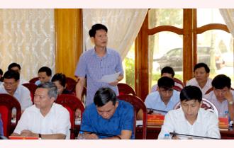 32 ý kiến thảo luận tại Hội nghị Ban Chấp hành Đảng bộ tỉnh Yên Bái lần thứ 19: Thẳng thắn, trách nhiệm cao
