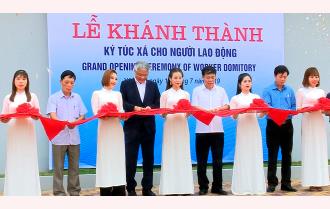 Công ty TNHH Unico Global Yên Bái: Khánh thành công trình ký túc xá cho người lao động
