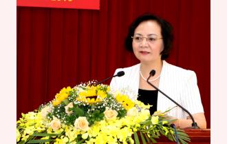 Toàn văn phát biểu khai mạc Hội nghị Ban Chấp hành Đảng bộ tỉnh lần thứ 26 (mở rộng) của đồng chí Bí thư Tỉnh ủy Phạm Thị Thanh Trà



