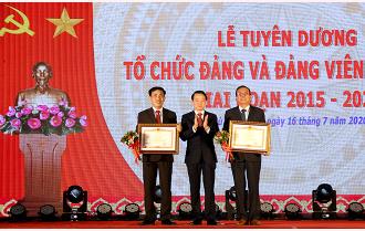 Chủ tịch UBND tỉnh Đỗ Đức Duy dự Lễ tuyên dương các tổ chức Đảng và đảng viên tiêu biểu tại huyện Mù Cang Chải

