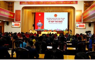 Khai mạc Kỳ họp thứ nhất Hội đồng nhân dân tỉnh Yên Bái khóa XIX