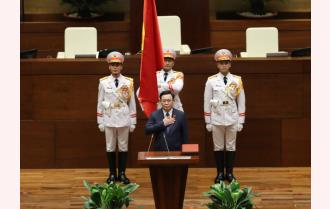 Chủ tịch Quốc hội Vương Đình Huệ lần thứ hai tuyên thệ nhậm chức