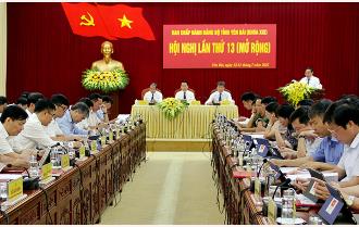 Khai mạc Hội nghị Ban Chấp hành Đảng bộ tỉnh Yên Bái lần thứ 13 (mở rộng)