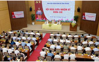 Bế mạc Hội nghị giữa nhiệm kỳ Ban Chấp hành Đảng bộ tỉnh Yên Bái khóa XIX