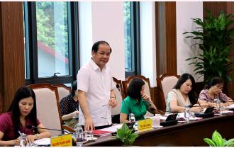 Thường trực Tỉnh ủy Yên Bái làm việc với Trung ương Hội Liên hiệp Phụ nữ Việt Nam
