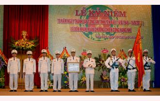 Công an tỉnh Yên Bái kỷ niệm 70 năm Ngày thành lập và đón nhận Huân chương Chiến công hạng Nhì