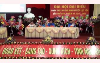 Đại hội đại biểu Đoàn TNCS Hồ Chí Minh huyện Lục Yên lần thứ XVIII