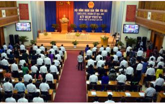 Khai mạc Kỳ họp thứ 10 - Hội đồng nhân dân tỉnh Yên Bái khóa XVIII

