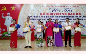 Hội thi kể chuyện về Bác Hồ huyện Yên Bình thành công tốt đẹp