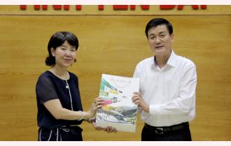 Đoàn công tác Đại sứ quán Trung Quốc làm việc với UBND tỉnh Yên Bái
