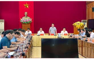 Phiên họp thành viên UBND tỉnh Yên Bái tháng 8: Kiên định mục tiêu phát triển kinh tế - xã hội năm 2020
