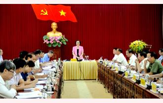 Chuẩn bị tốt các điều kiện tổ chức thành công Đại hội Đảng bộ tỉnh Yên Bái lần thứ XIX