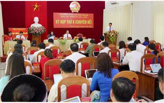 Kỳ họp thứ 8 (chuyên đề) Hội đồng nhân dân tỉnh Yên Bái: Thông qua 7 nghị quyết quan trọng