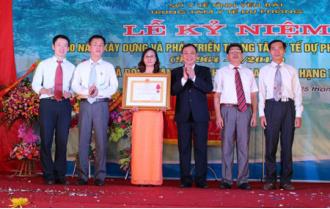 Trung tâm Y tế Dự phòng tỉnh Yên Bái: Đón nhận Huân chương Lao động hạng Nhì


