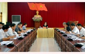 Chủ tịch UBND tỉnh Phạm Thị Thanh Trà: Tập trung làm tốt công tác phục vụ và bảo vệ Đại hội Đảng bộ tỉnh