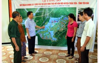 Công bố Đồ án Quy hoạch chung xây dựng Khu du lịch sinh thái hồ Vân Hội, huyện Trấn Yên 