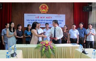UBND tỉnh Yên Bái ký thỏa thuận hợp tác với Tổ chức Tầm nhìn thế giới tại Việt Nam