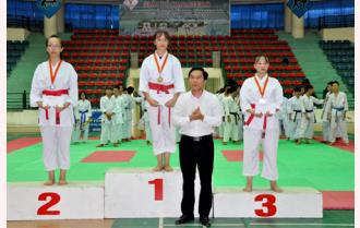 Bế mạc Giải võ Karatedo Đại hội thể dục thể thao tỉnh Yên Bái lần thứ VIII