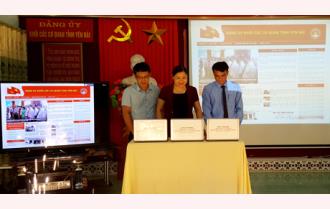 Khai trương Trang thông tin điện tử Đảng uỷ Khối các cơ quan tỉnh Yên Bái