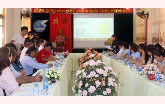 Tổ chức Hagar Quốc tế thăm và làm việc tại Hội Liên hiệp Phụ nữ tỉnh Yên Bái