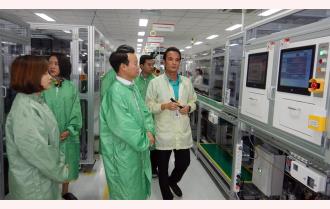 Chủ tịch UBND tỉnh Đỗ Đức Duy thăm và làm việc tại Công ty TNHH LG Electronics Việt Nam Hải Phòng