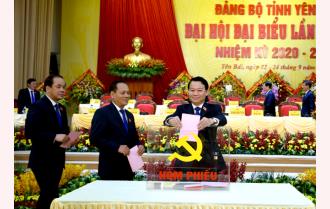 48 đồng chí trúng cử Ban Chấp hành Đảng bộ tỉnh Yên Bái khóa XIX, nhiệm kỳ 2020 - 2025
