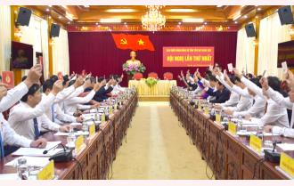 Hội nghị lần thứ nhất Ban Chấp hành Đảng bộ tỉnh Yên Bái khóa XIX, nhiệm kỳ 2020 – 2025


