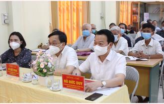 Bí thư Tỉnh ủy Đỗ Đức Duy dự sinh hoạt với Chi bộ 14, Đảng bộ phường Đồng Tâm