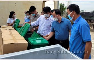Hội Nông dân Yên Bái triển khai mô hình điểm phân loại rác thải sinh hoạt và xử lý rác thải hữu cơ làm phân bón tại hộ gia đình
