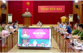 Yên Bái dự Hội nghị trực tuyến thúc đẩy thực hiện Quyết định số 06 của Thủ tướng Chính phủ