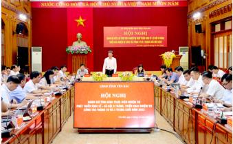 UBND tỉnh Yên Bái triển khai nhiệm vụ 3 tháng cuối năm: Nỗ lực cao nhất hoàn thành kế hoạch năm 2022