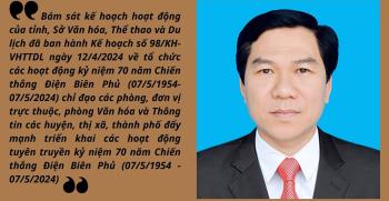 Ông Nguyễn Lâm Tới - Phó Giám đốc Sở Văn hóa, Thể thao và Du lịch tỉnh.
