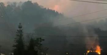 Đám cháy rừng tại xã Púng Luông, Mù Cang Chải
