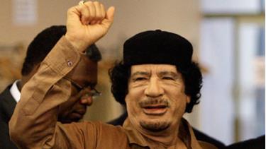 Đại tá Moammar Gaddafi.