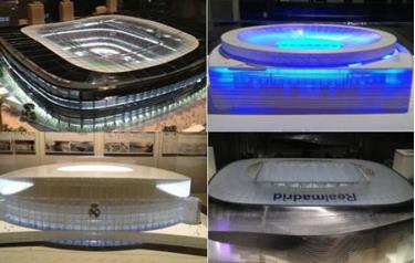 4 mẫu thiết kế mới cho thánh địa Santiago Bernabeu.