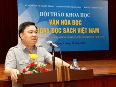 Thứ trưởng Bộ Thông tin và Truyền thông Đỗ Quý Doãn phát biểu khai mạc hội thảo.