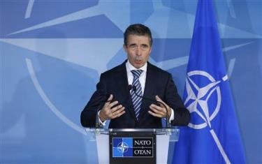 Tổng thư ký  NATO Anders Fogh Rasmussen.