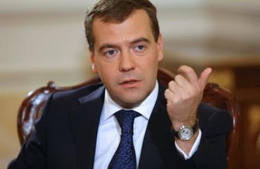 Thủ tướng Liên bang Nga Dmitry Medvedev