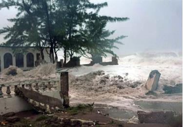 Bão Sandy tại Jamaica.