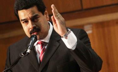 Tổng thống Venezuela Nicolas Maduro.