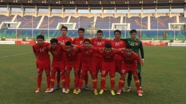 Đội hình xuất phát của U23 Việt Nam tại trận gặp Nay Pyi Taw FC.