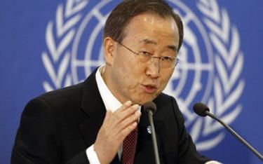 Tổng thư ký Liên Hợp Quốc Ban Ki-moon.