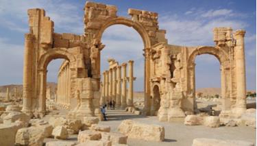 Khải Hoàn Môn ở thành phố cổ Palmyra.