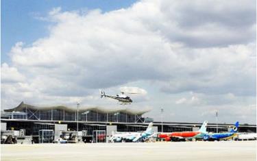 Sân bay Boryspil ở Kiev.