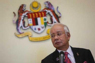 Thủ tướng Malaysia Najib Nazak.
