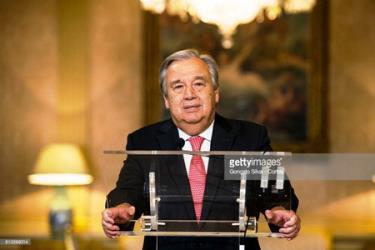 Tân Tổng thư ký Liên hợp quốc Antonio Guterres.