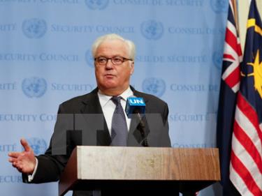 Đại sứ Nga tại Liên hợp quốc Vitaly Churkin.