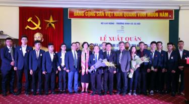 Quang cảnh lễ xuất quân