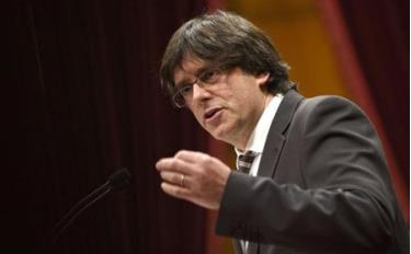 Thủ hiến Catalonia Carles Puigdemont.