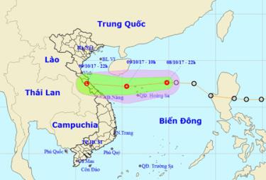 Ảnh: Trung tâm Dự báo khí tượng thủy văn Trung ương
